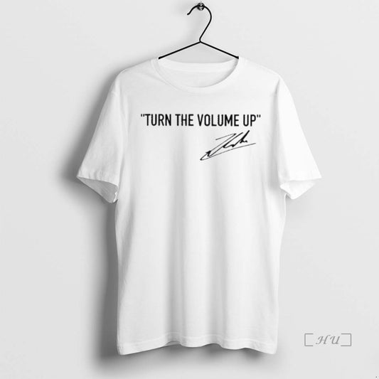 Officials Ande2pvw Zohran Mamdani Political Activist Turn The Volume Up Signature Premium T Shirts Sweater