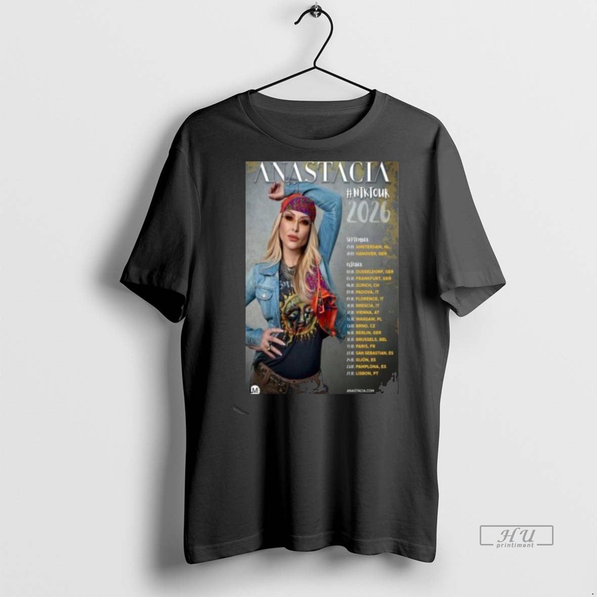 Officials Anastacia The Ntk Tour 2026 Graphic Tee Shirt Sweater