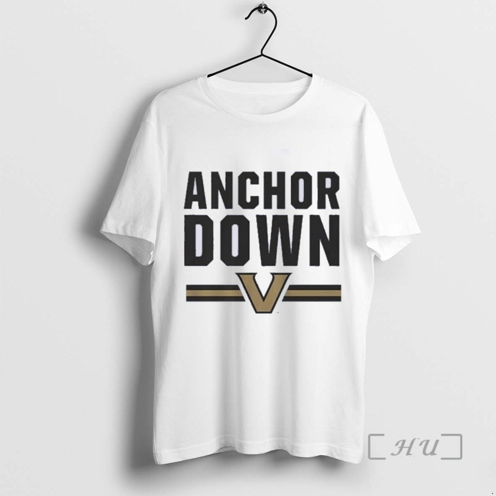 Officials Anchor Down Vanderbilt Commodores Football T Shirt Sweater