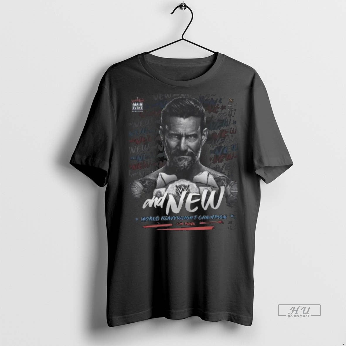 Officials And New World Heavyweight Champion Cm Punk Long Sleve Premium Tee Shirt Sweater
