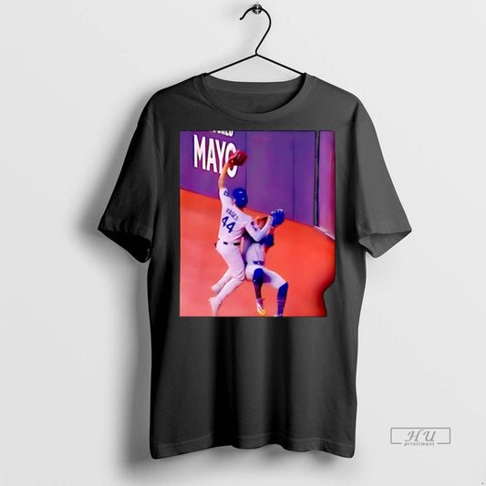Officials Andy Pages 2025 World Series Game Saving Catch Photo Premium Tee Shirt Sweater