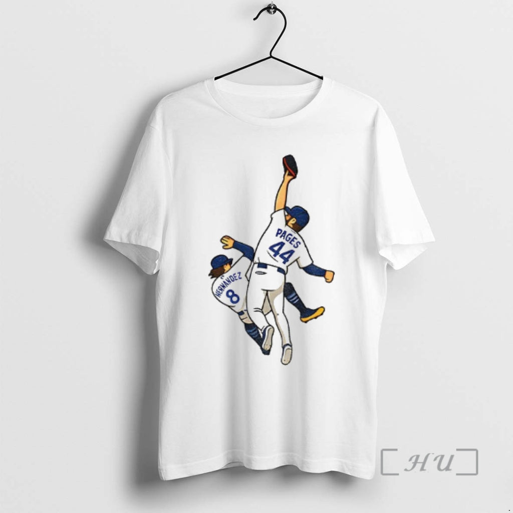 Officials Andy Pages Catch Cartoon Dodgers World Series Game 7 Saving The Catch Premium