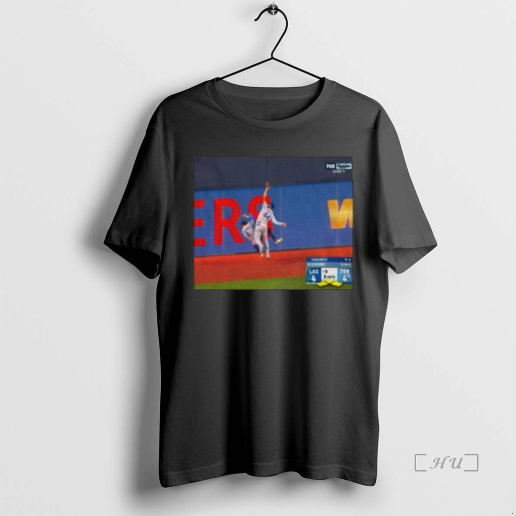 Officials Andy Pages Catch Dodgers World Series Game 7 Saving Catch Premium T Shirt Sweater