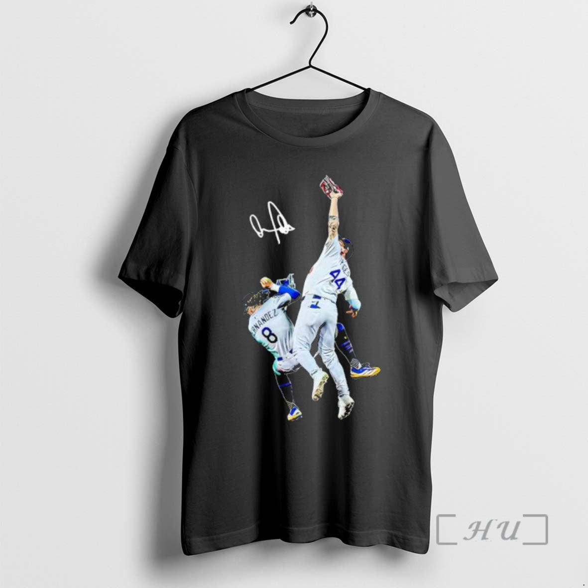 Officials Andy Pages And Kike Hernandez Los Angeles Dodgers Signatures Premium T Shirt Sweater