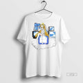 Officials Angel Archive Daisy Chained Circle White Premium Tee Shirt Sweater