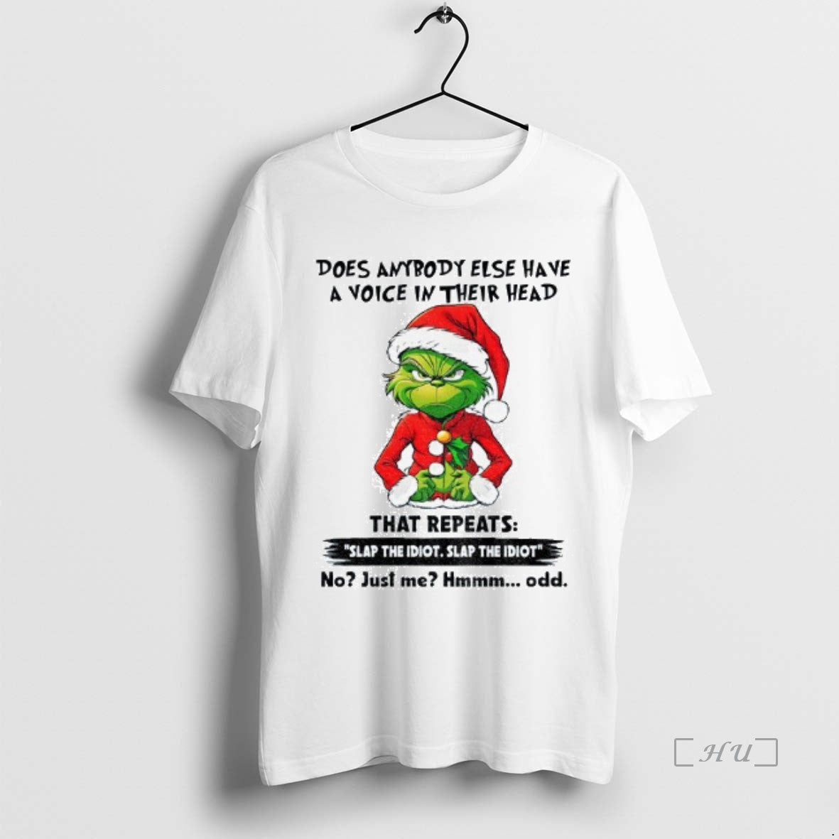 Officials Angry Grinch Santa Hat Does Anybody Else Have A Voice In Their Head That