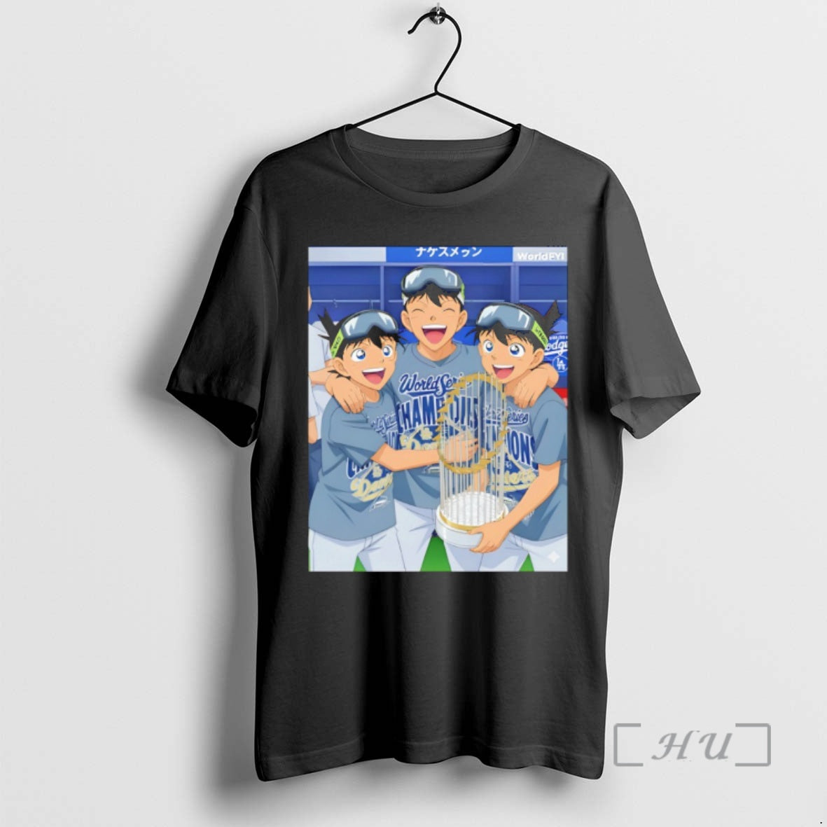 Officials Anime Character Los Angeles Dodgers World Series Champions 2025 Mlb Premium T Shirt Sweater