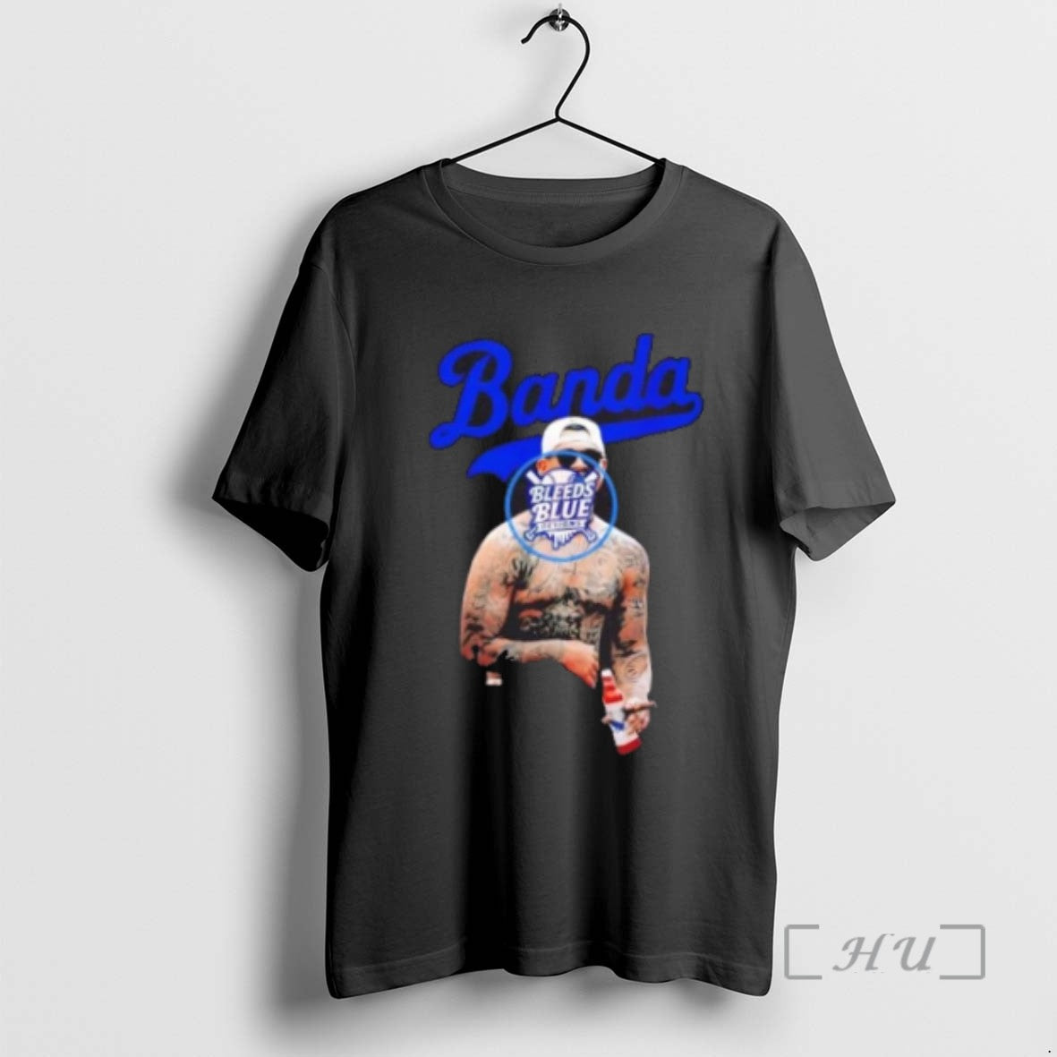 Officials Anthony Banda Los Angeles Dodgers Bleeds Blue Designs Tee Shirt Sweater