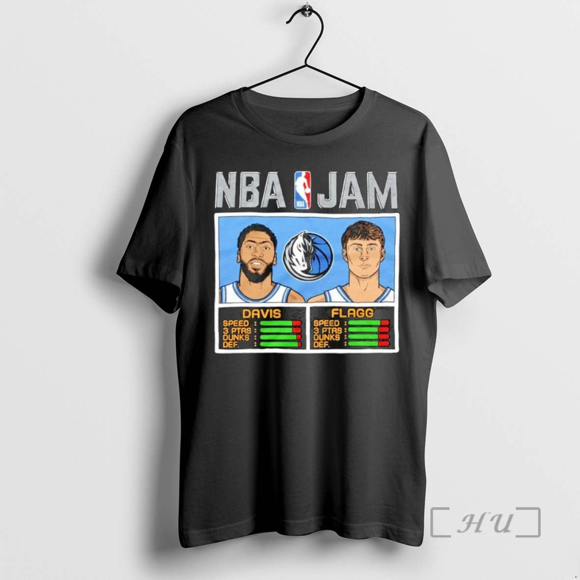 Officials Anthony Davis And Cooper Flagg Dallas Mavericks Nba Jam Ornaments T Shirt Sweater