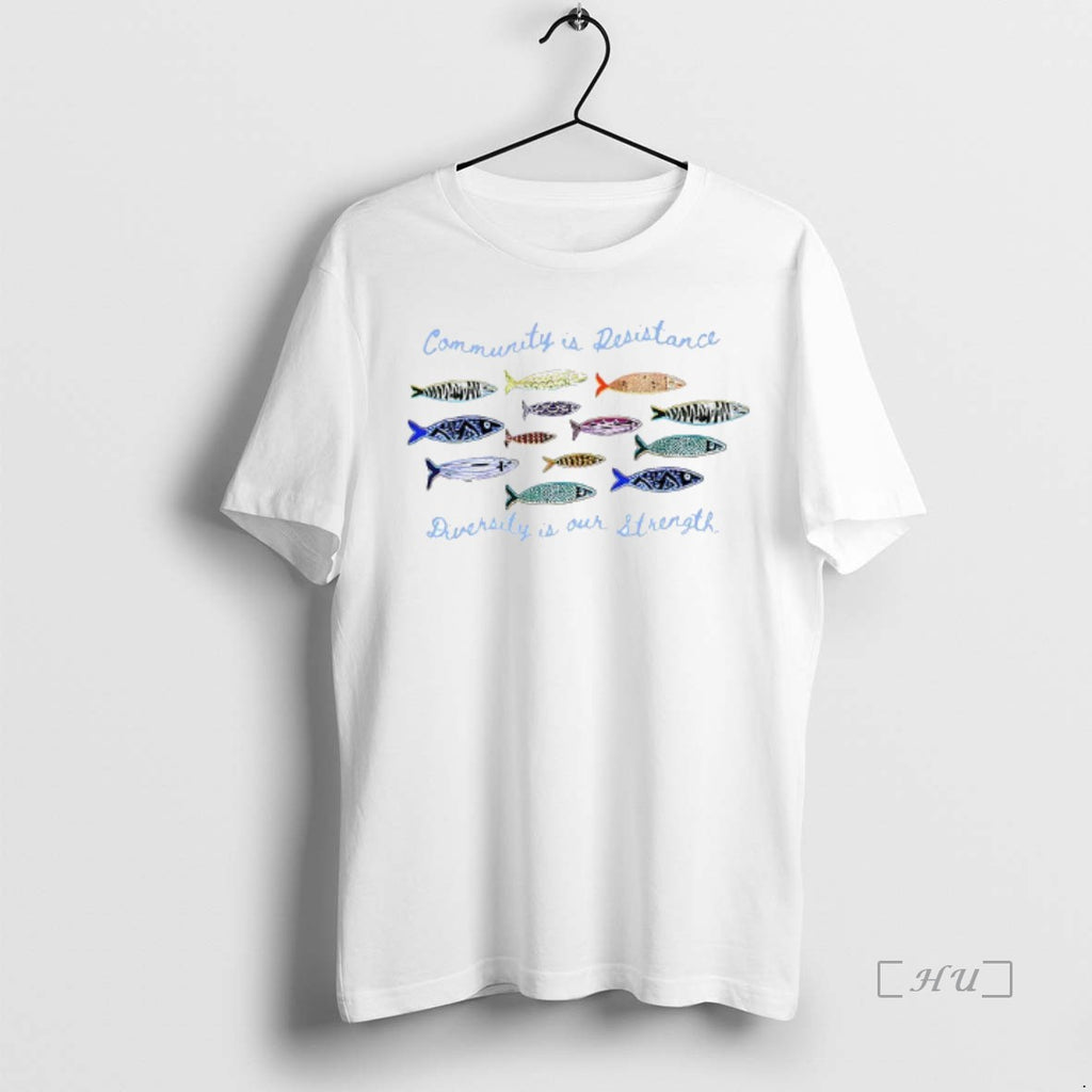 Officials Anti Ice Community Is Resistance Is Our Strength Anti Fascist T Shirt Sweater
