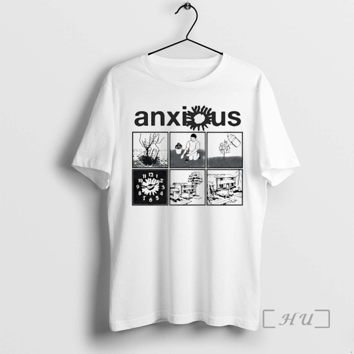 Officials Anxious Van Comic Style Premium T Shirt Sweater