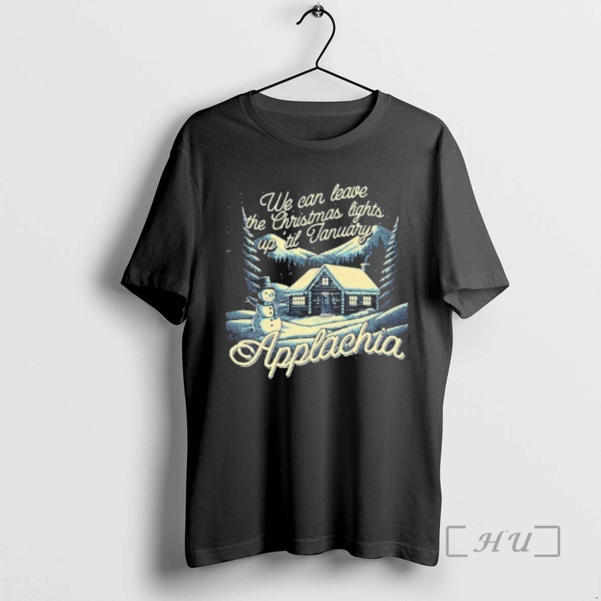 Officials Appalachia We Can Leave The Christmas Lights Up Til January Tee Shirt Sweater