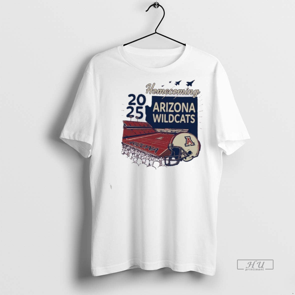 Officials Arizona Wildcats Game Day 2025 Homecoming Premium Tee Shirt Sweater