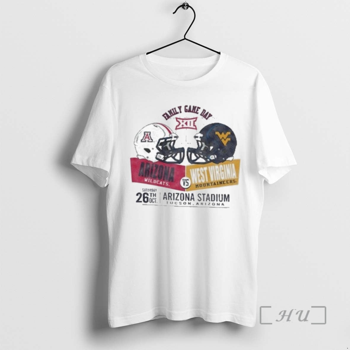 Officials Arizona Wildcats Vs West Virginia Mountaineers 2025 Game Day Family Football Tee Shirt Sweater