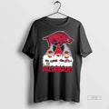 Officials Arkansas Razorbacks X Gnomes Xmas Christmas Premium Tee Shirt Sweater