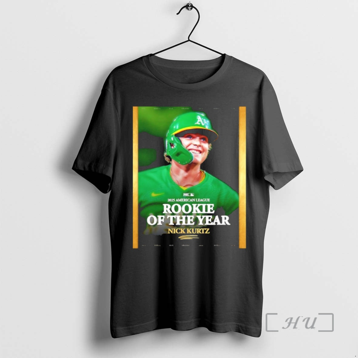 Officials Athletics Baseball Nick Kurtz Is The 2025 Al Rookie Of The Year Premium