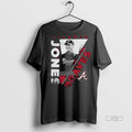 Officials Atlanta Braves Chipper Jones Mitchell Ness In The Zone Player Graphic 2025 Long Sleve