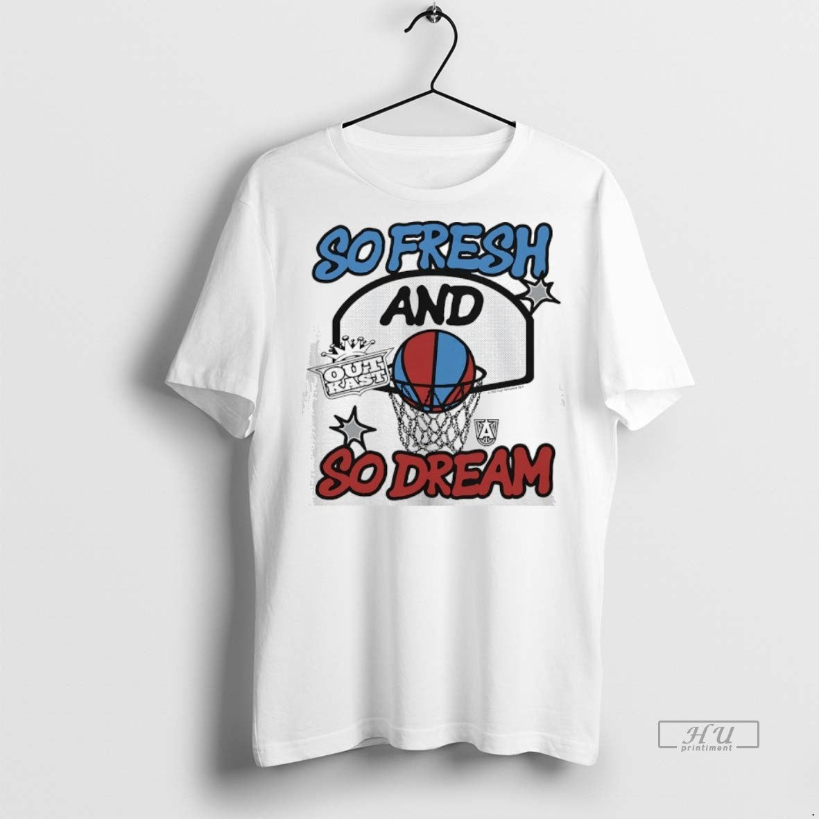 Officials Atlanta Dream X Outkast Hawks So Fresh And So Dream Premium Tee Shirt Sweater