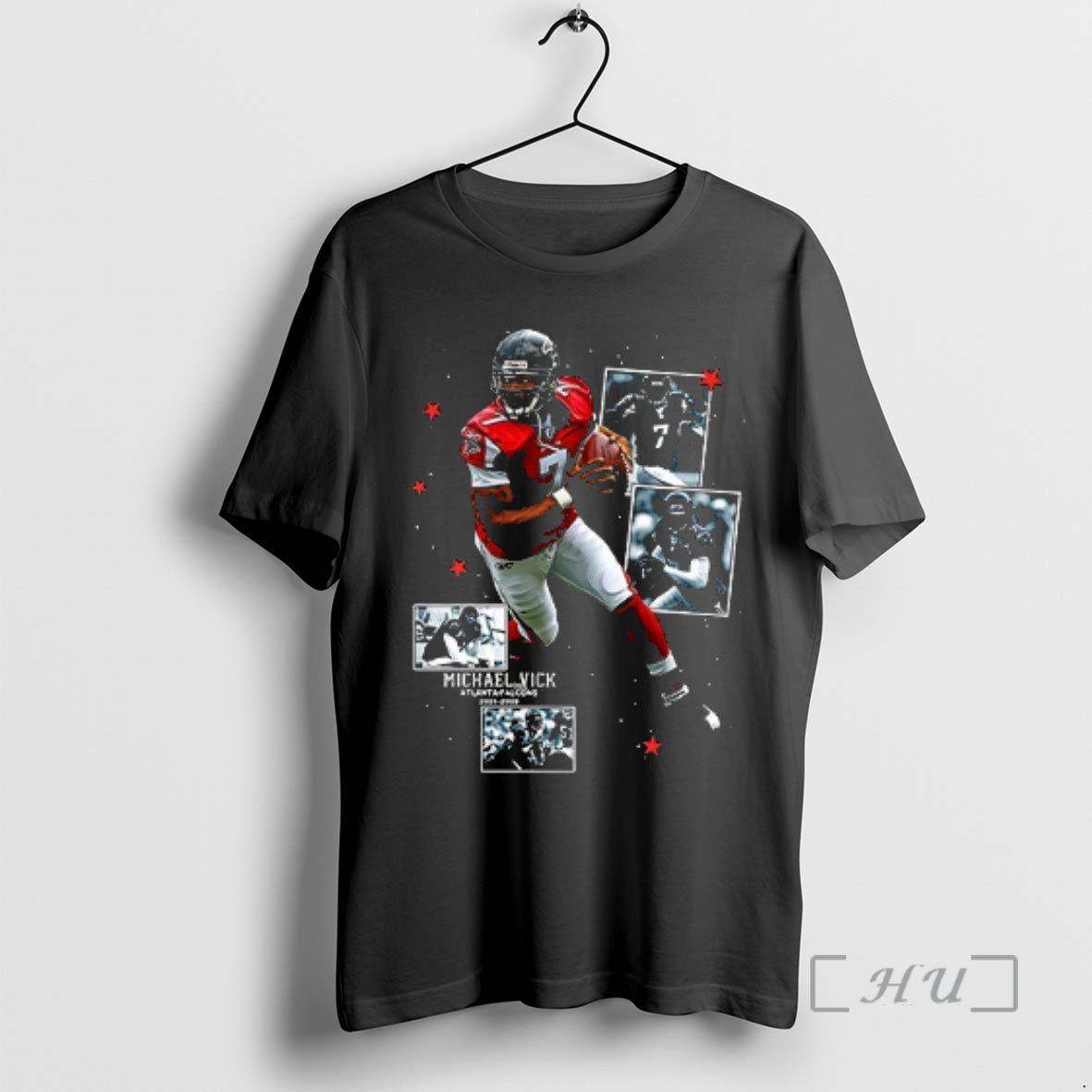 Officials Atlanta Falcons Michael Vick Graphic Vintage