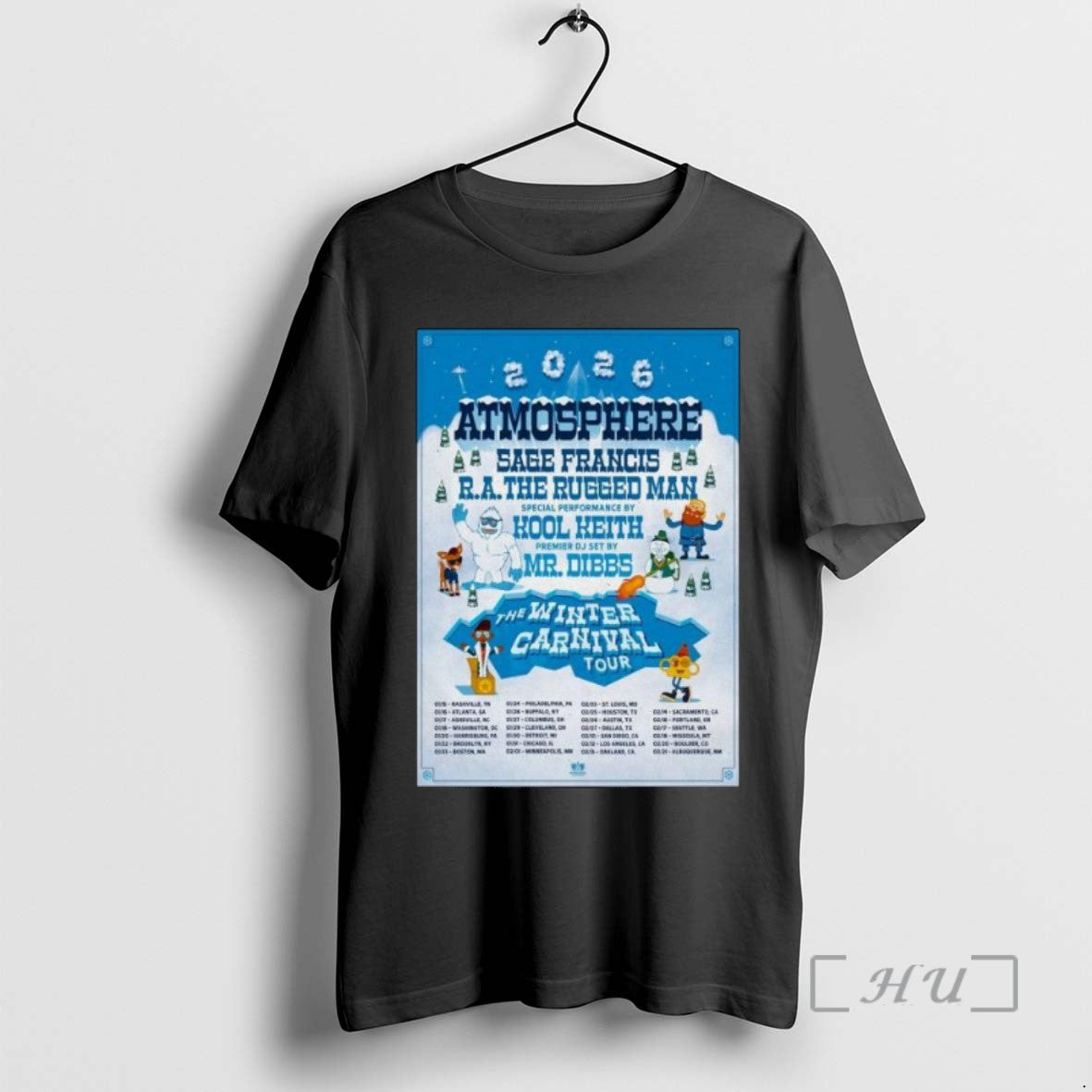 Officials Atmosphere The Winter Carnival New Tour 2026 Long Sleve