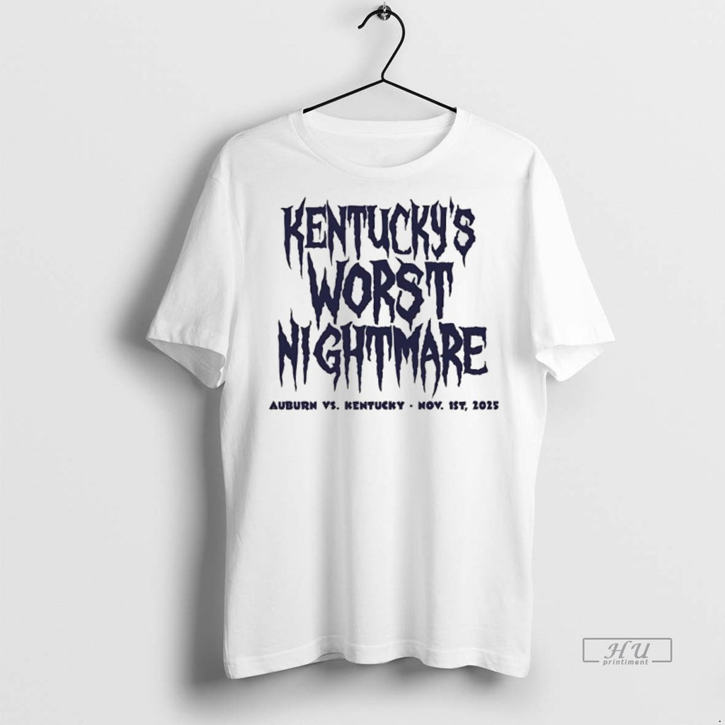 Officials Auburn Tigers Kentuckys Worst Nightmare 2025 Tee Shirt Sweater