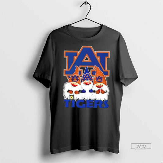 Officials Auburn Tigers X Gnomes Xmas Christmas Premium Tee Shirt Sweater
