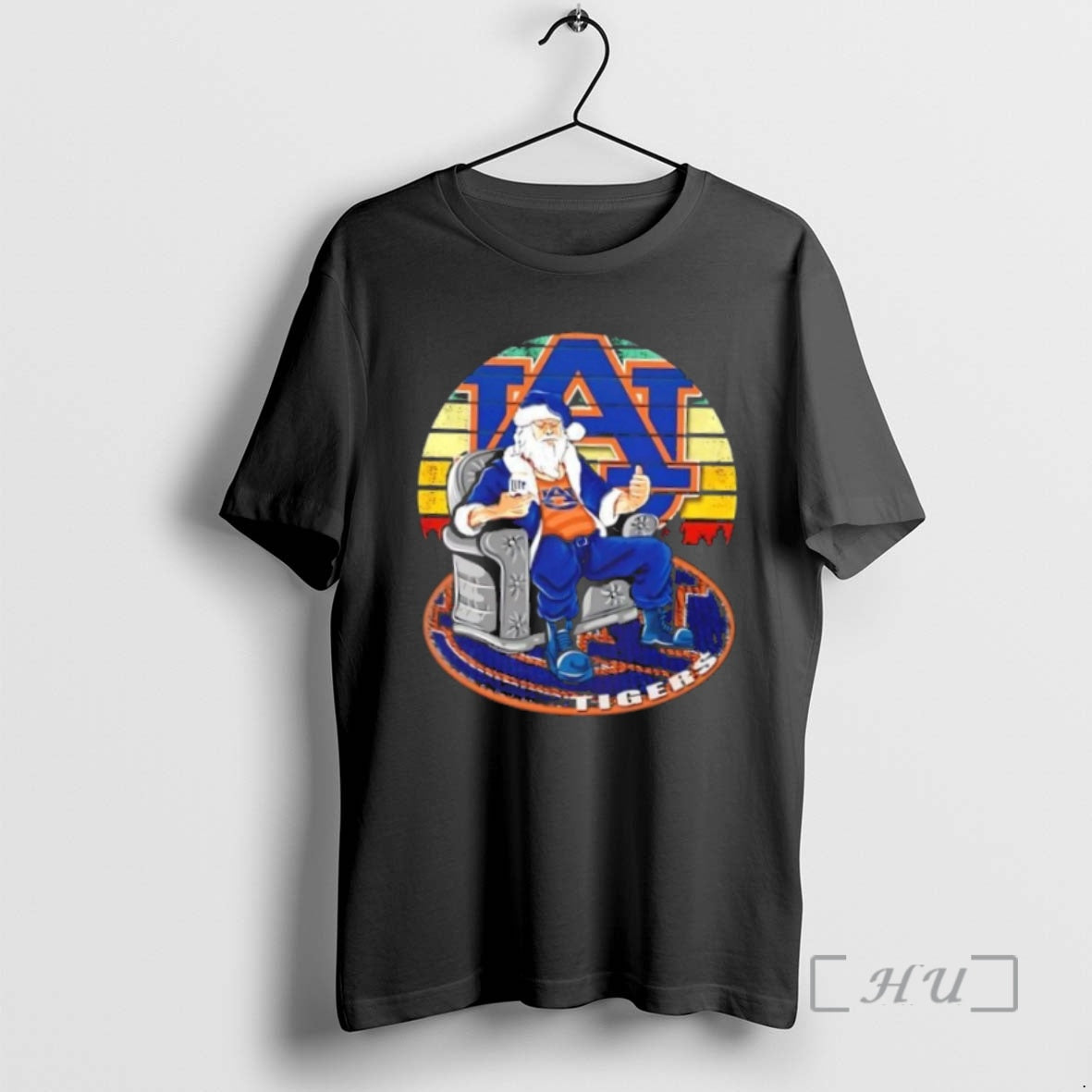 Officials Auburn Tigers X Santa Claus Christmas Vintage Premium T Shirt Sweater