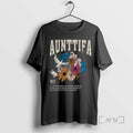 Officials Aunt Tifa Anti Fascist Retro Floral Boho Activist