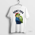 Officials Aunt Tifa Resist Frog Frog Meme Liberal Tee Shirt Sweater