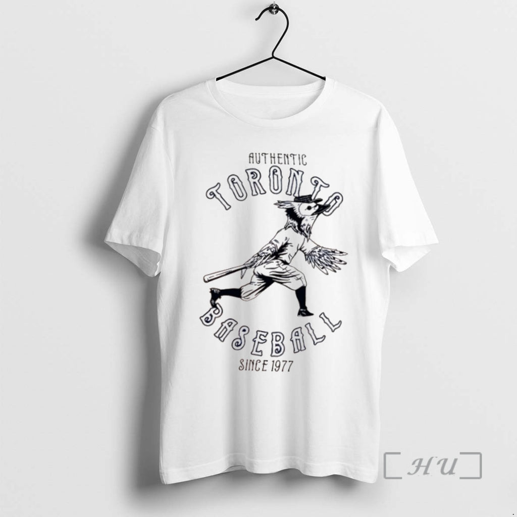 Officials Authentic Toronto Baseball Since 1977 Blue Jay Logo T Shirt Sweater