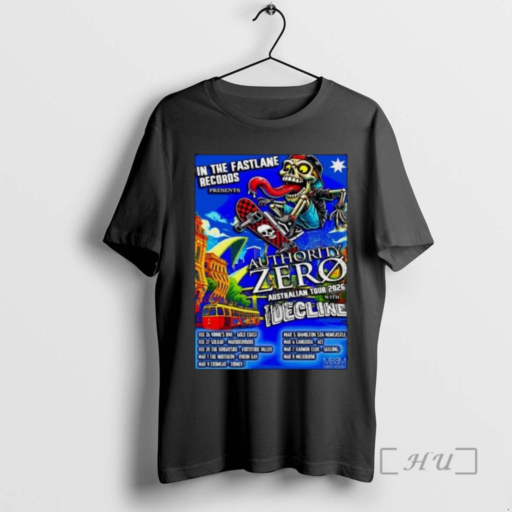 Officials Authority Zero Australian New Tour 2026 Long Sleve