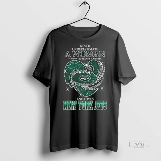 Officials Awesome Never Underestimate A Woman Who Understands Football And Loves New York Jets 2025
