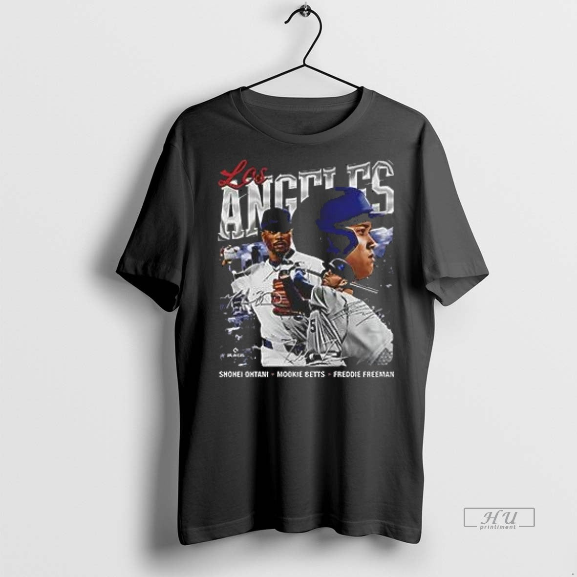 Officials Awesome Shohei Ohtani Mookie Betts Freddie Freeman Los Angeles Dodgers Retro Premium