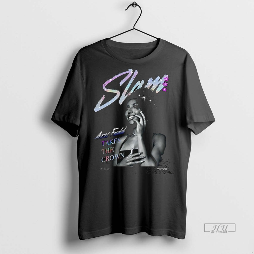 Officials Azzi Fudd Slam Takes The Crown Premium Tee Shirt Sweater