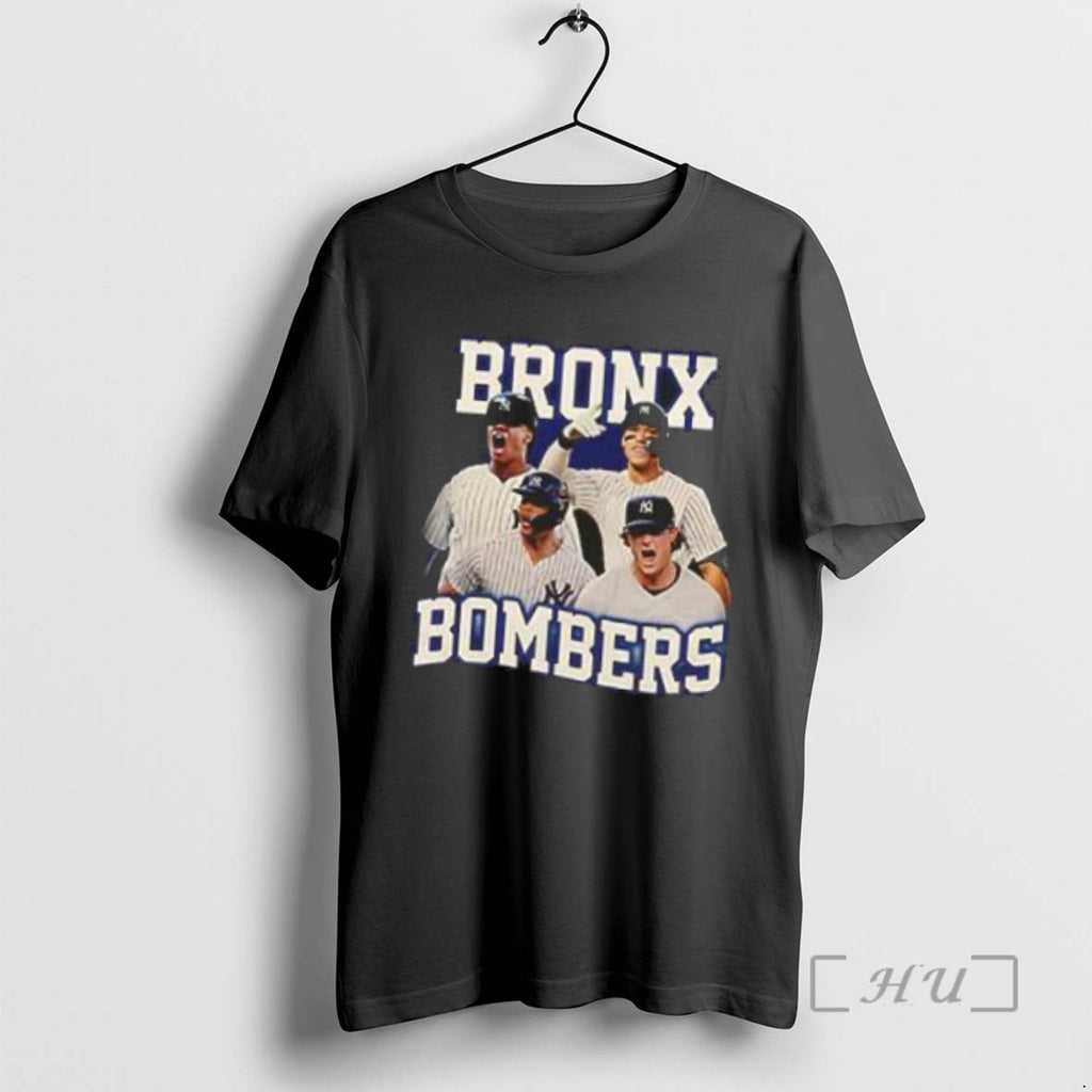 Officials Bronx Bombers New York Yankees Team Players Scream Tee Shirt Sweater