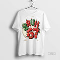 Officials Bruh 67 Christmas Trendy X Mas Meme Premium Tee Shirt Sweater