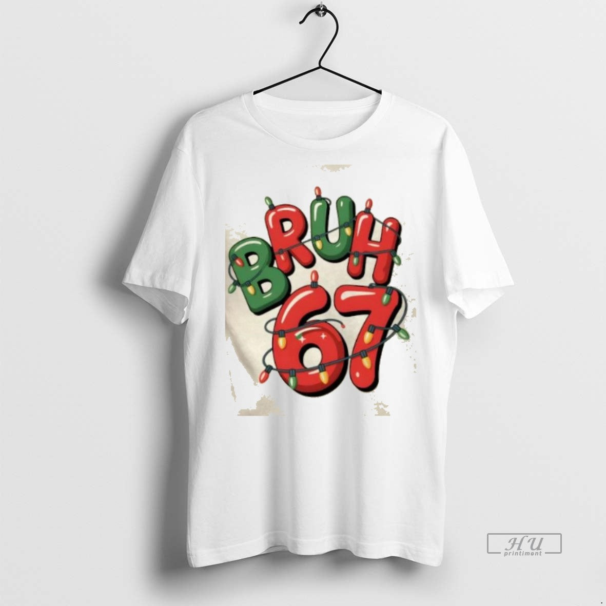 Officials Bruh 67 Christmas Trendy X Mas Meme Premium Tee Shirt Sweater