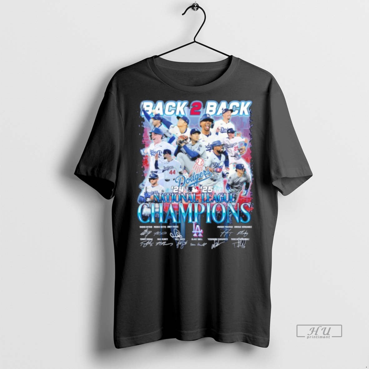Officials Back 2 Back 2024 2025 National League Champions Signature Tee Shirt Sweater