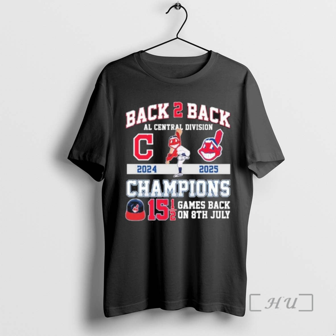 Officials Back 2 Back Al Central Division Champions Cleveland Guardians Mascot