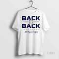 Officials Back 2 Back Los Angeles Dodgers Champions Mlb World Series Premium Tee Shirt Sweater