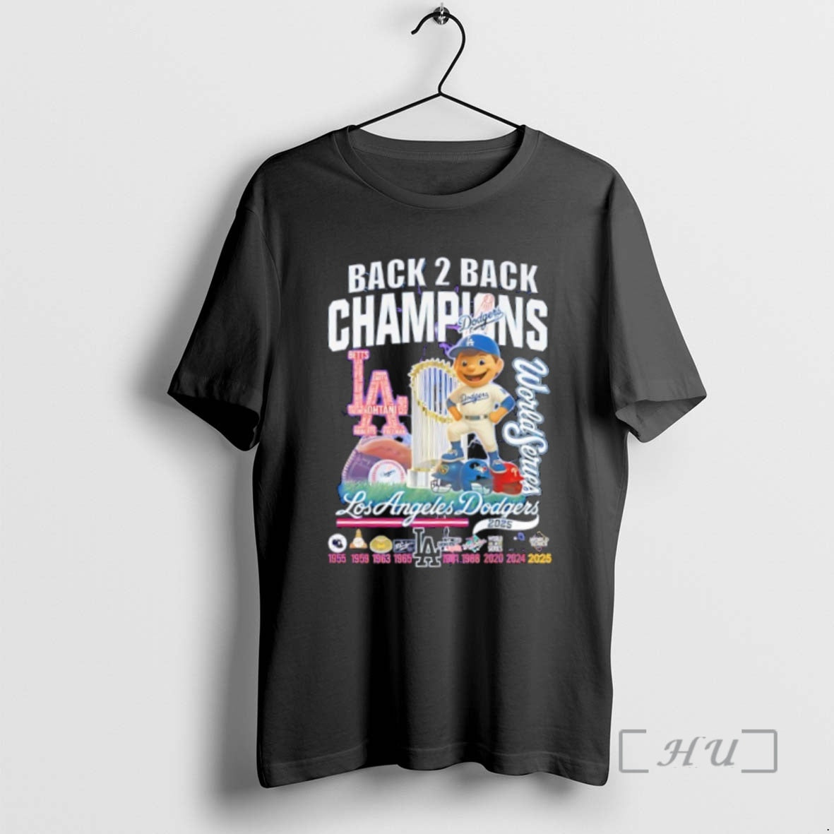 Officials Back 2 Back Los Angeles Dodgers Champions World Series 2025 Premium T Shirt Sweater