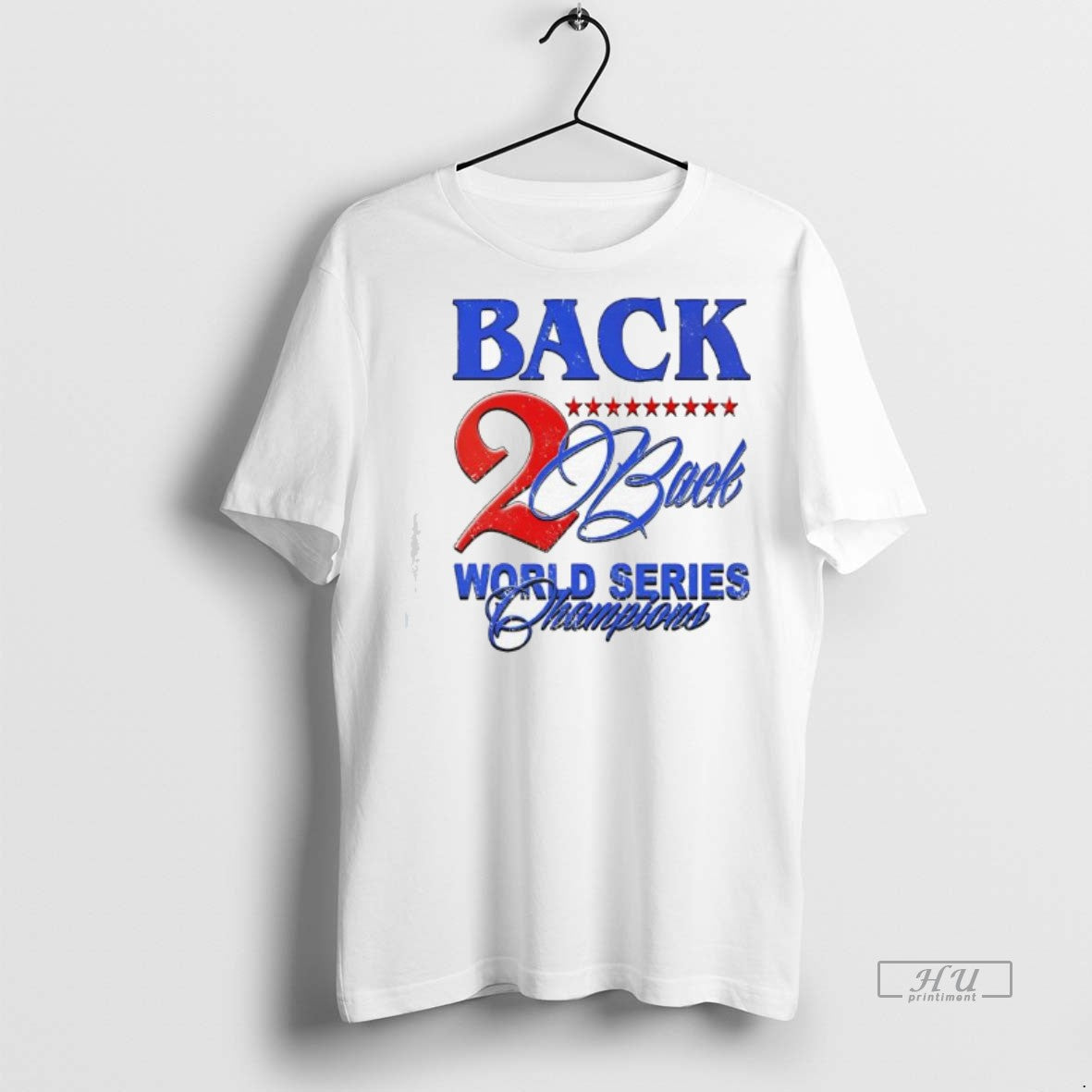 Officials Back 2 Back World Series Champions La Dodgers Retro Text Premium Tee Shirt Sweater