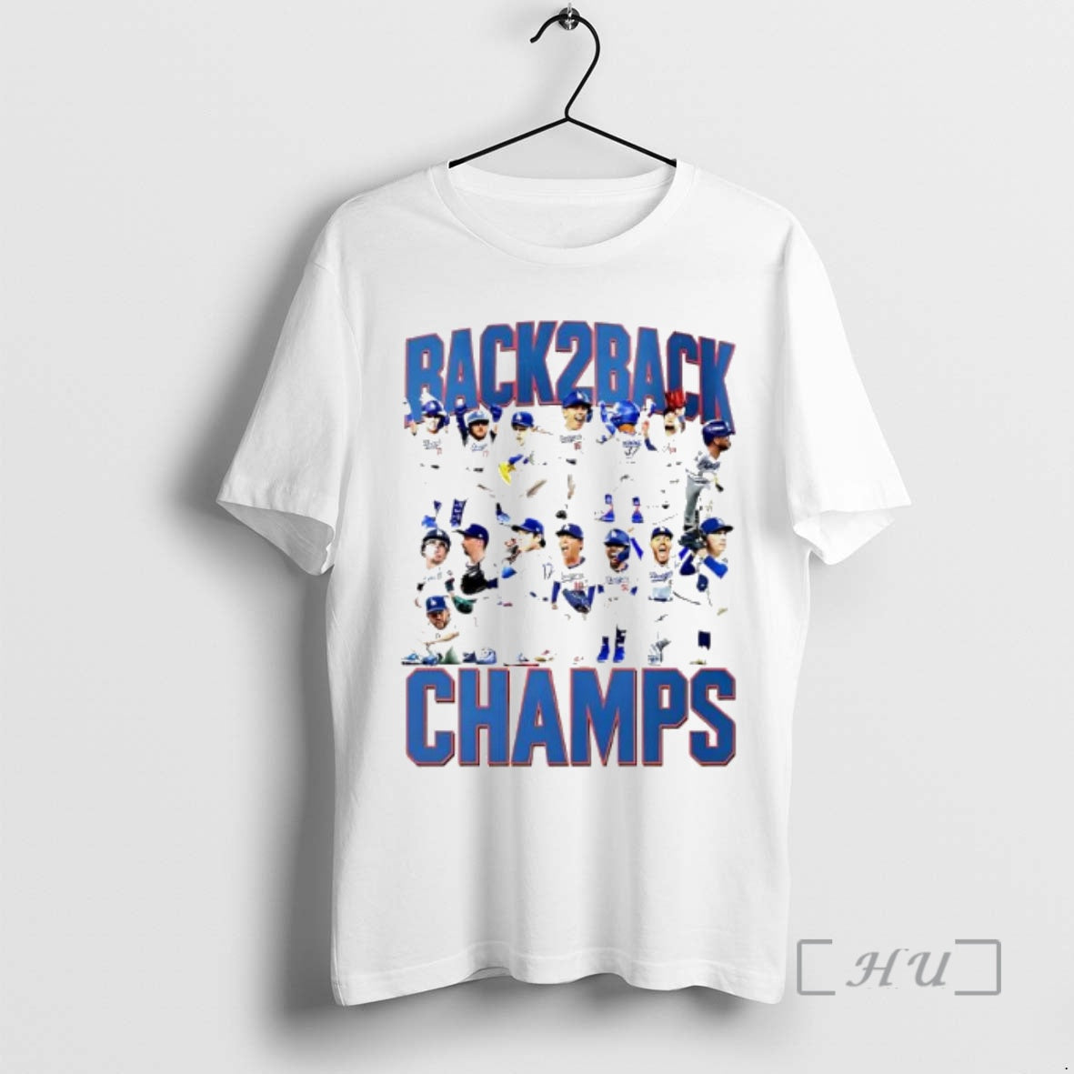 Officials Back 2 Back All Team La Dodgers Champs Premium T Shirt Sweater