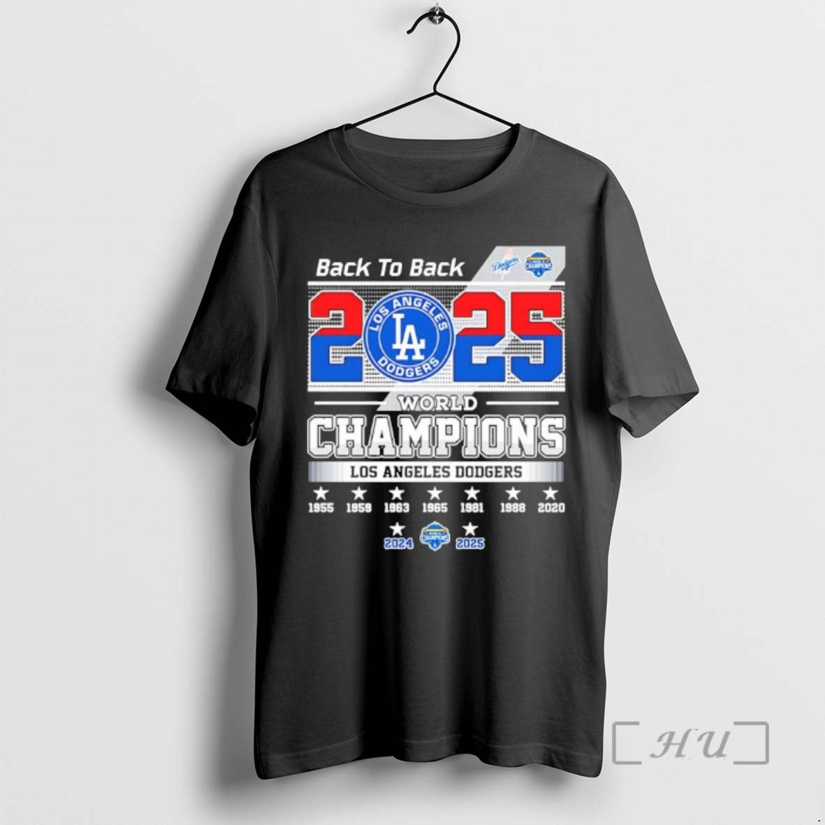 Officials Back To Back 2025 World Series Champions La Dodgers Premium T Shirt Sweater