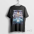 Officials Back To Back World Series 2025 Champions Los Angeles Dodgers Players Signatures Fireworks Premium