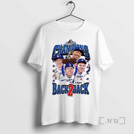 Officials Back To Back World Series Champions La 2025 Premium T Shirt Sweater