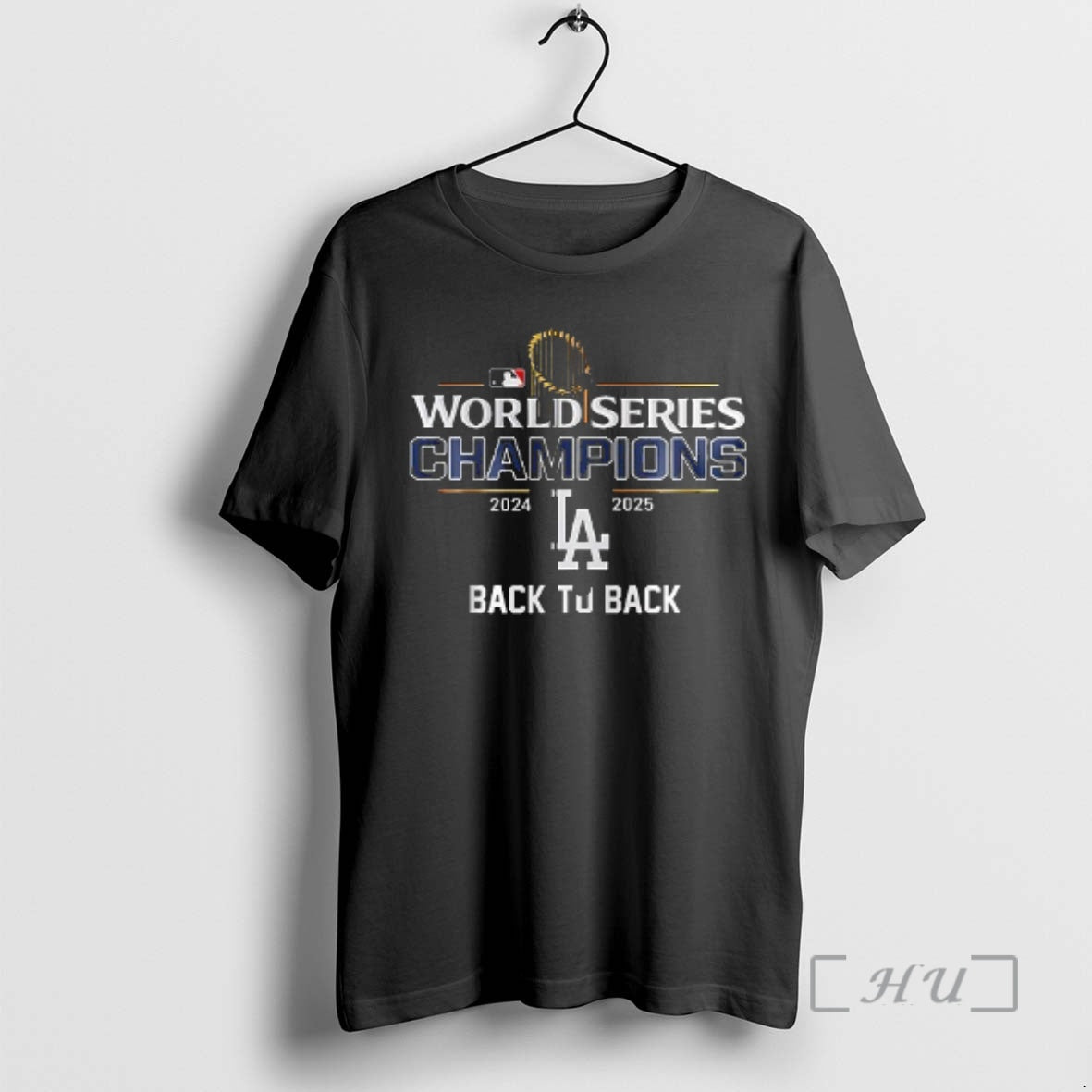 Officials Back To Back Dodgers 2025 World Series Champions 2 Sided Premium T Shirt Sweater