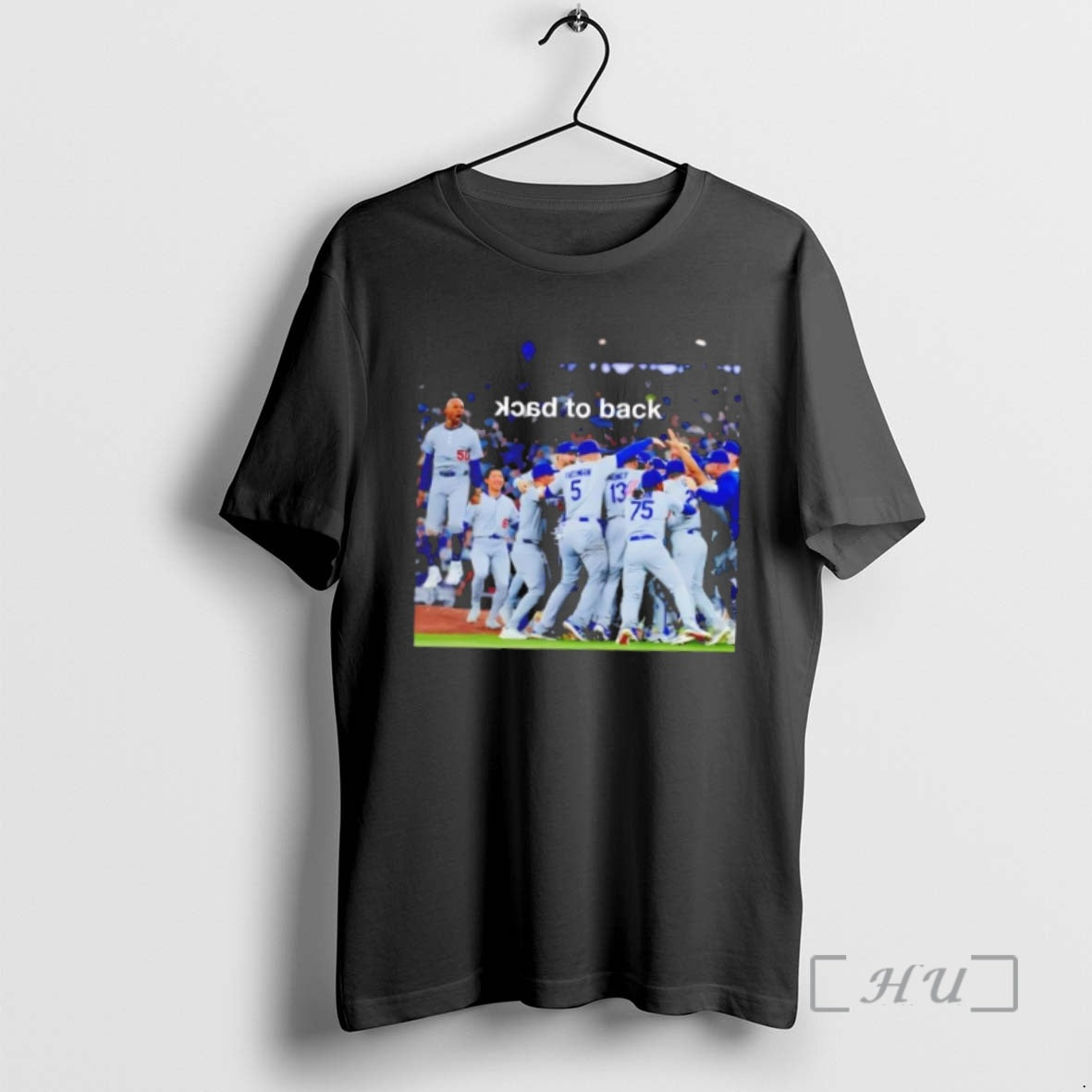 Officials Back To Back Los Angeles Dodgers Champions Photo Premium T Shirt Sweater