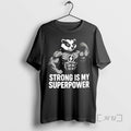 Officials Badger Strong Is My Superpower Black