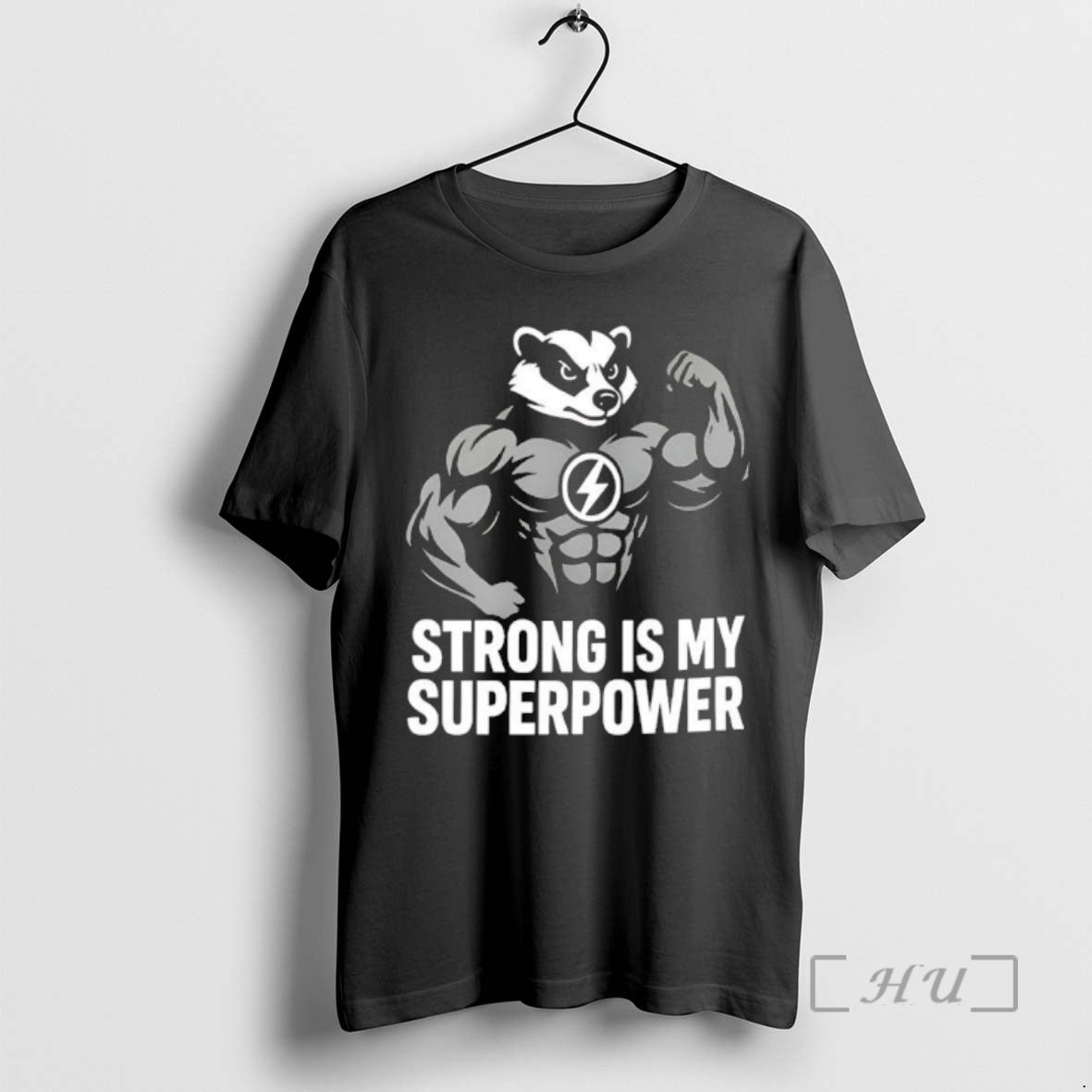 Officials Badger Strong Is My Superpower Black